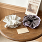 Gifty - Floral Lace Trim Large Hair Scrunchie