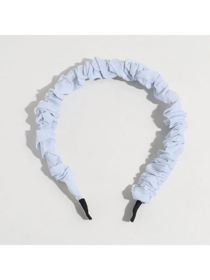 Gifty - Thin Ruched Fabric Hair Accessory Headband