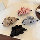 Beau - Polyester Blend Pleated Banana Clip