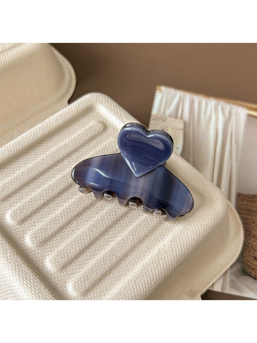 Beau - Sweet Heart Ombre Claw Clip