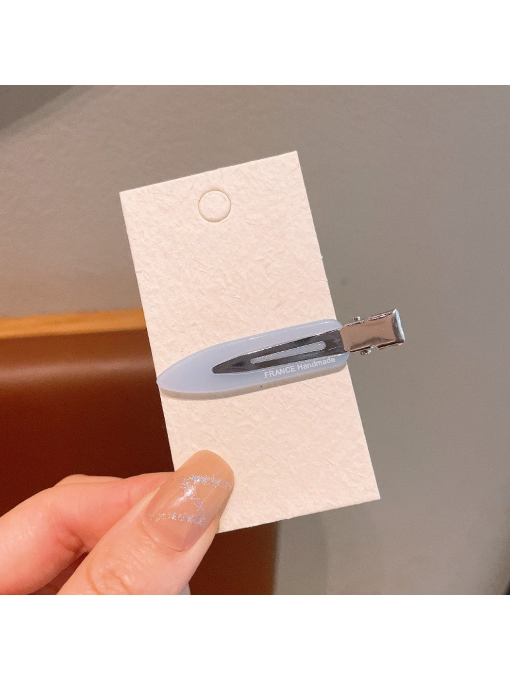 Beau - Minimalist Acetate Water-Drop Hair Clip