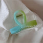 Beau - Glossy Jelly Finish Flower Star Claw Clip