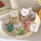 Gifty - Colorful Patterned Hair Ties - 2 Pack