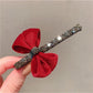 Beau - Small Bow Bar-Shaped Hair Clip