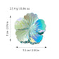 Beau - Gradient Frangipani-Shaped Hair Clip