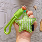 Keypus - Creative Plaid Fruit Keychain