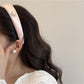 Gifty - Satin Finish Geometric Accent Polyester Headband