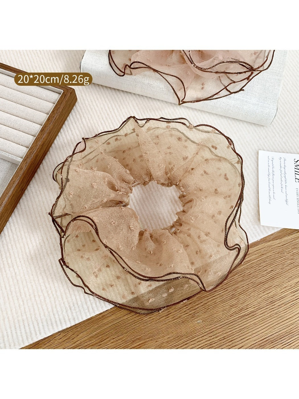 Gifty - Ballet Style Polka Dot Hair Loop