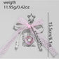 Keypus - Cute Y2K Lace Bow Bag Charm Keychain