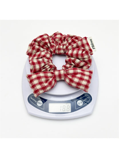 Gifty - Plaid Bow Hair Tie