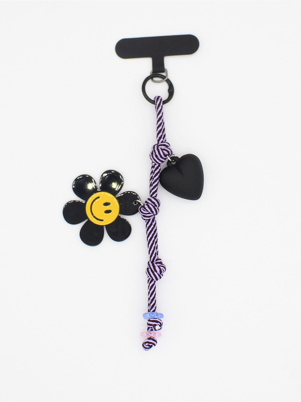 Keypus - Sunflower Smiley-Shaped Keychain