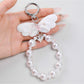 Keypus - Y2K Angel Wings Bow Heart Bag Charm Keychain