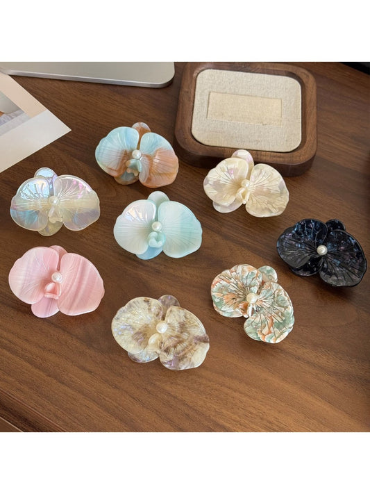 Beau - Elegant Versatile Orchid-Shaped Hair Clip