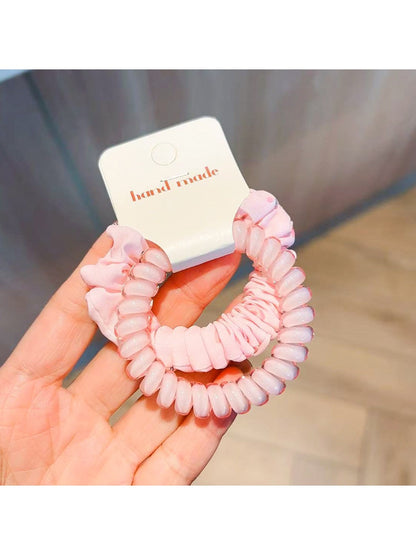 Gifty - Cartoon Jelly Telephone Coil Hair Ties 2 Pack