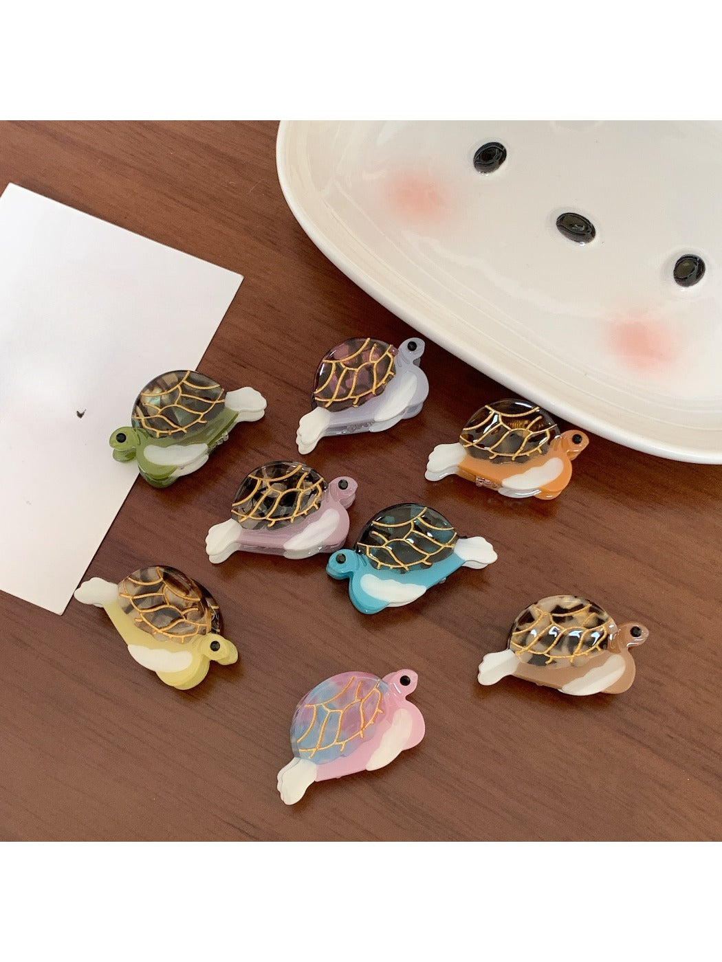 Beau - Stylish Turtle Acetate Hair Clip