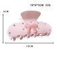 Beau - Bow Design Acetate Fiber Hair Claw Clip