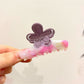 Beau - Sweet Flower Shape Bar Claw Clip