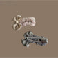 Beau - Pleated Fabric Bow Side Hair Clip