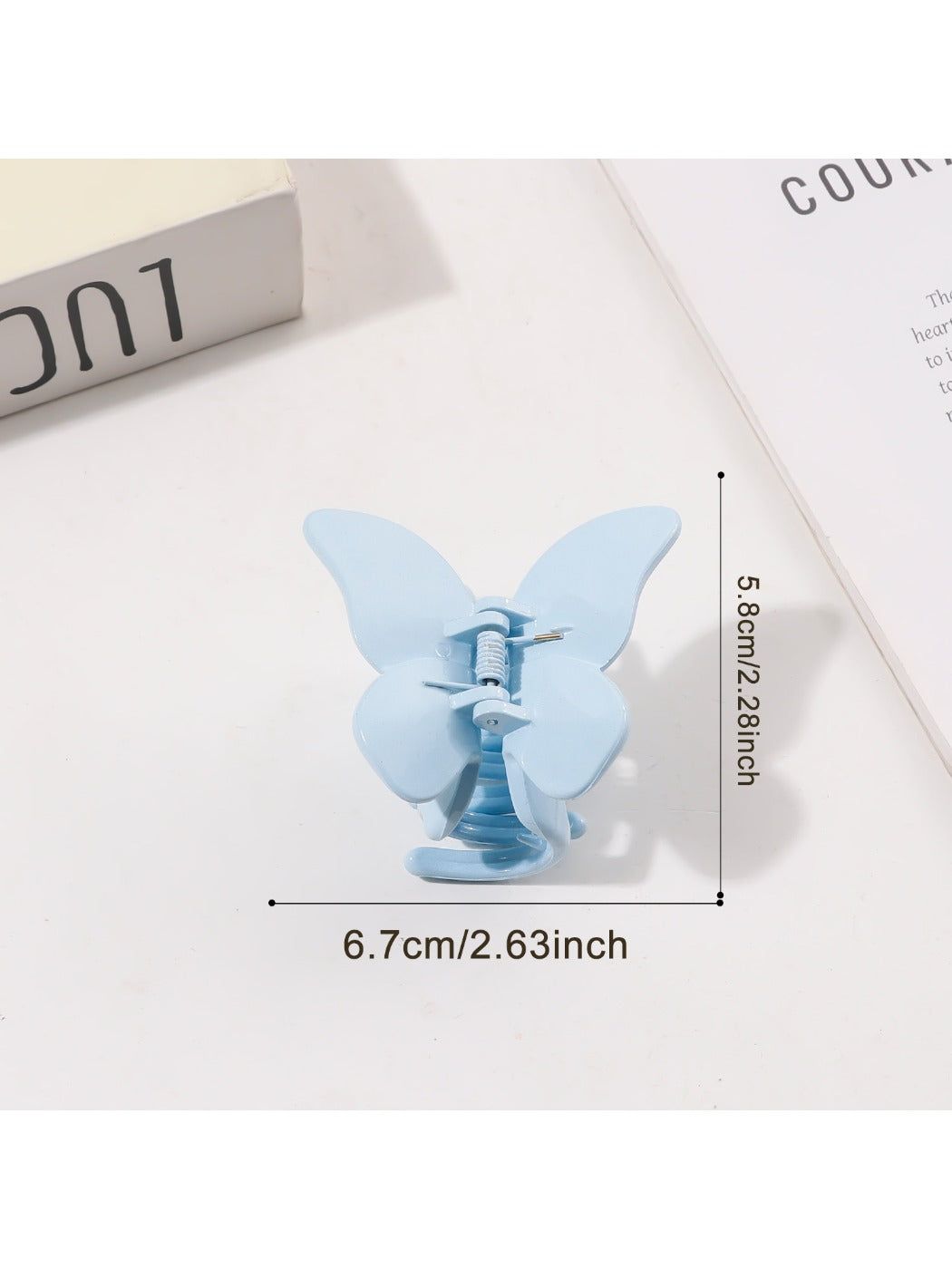 Beau - Minimalist Bow Shaped Claw Clip