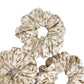 Gifty - Floral Crinkle Scrunchie Hair Tie