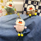 Keypus - Cute Duck Plush Bag Charm Keychain