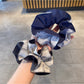 Gifty - Color-Blocked Double-Layer Scrunchie