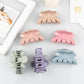 Beau - Minimalist Solid Color Flower Shaped Claw Clip