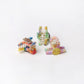 Beau - Cartoon Smiley Yarn Wrapped Polyester Claw Clip