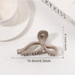 Beau - Minimalist Solid Color Bow Shaped Claw Clip