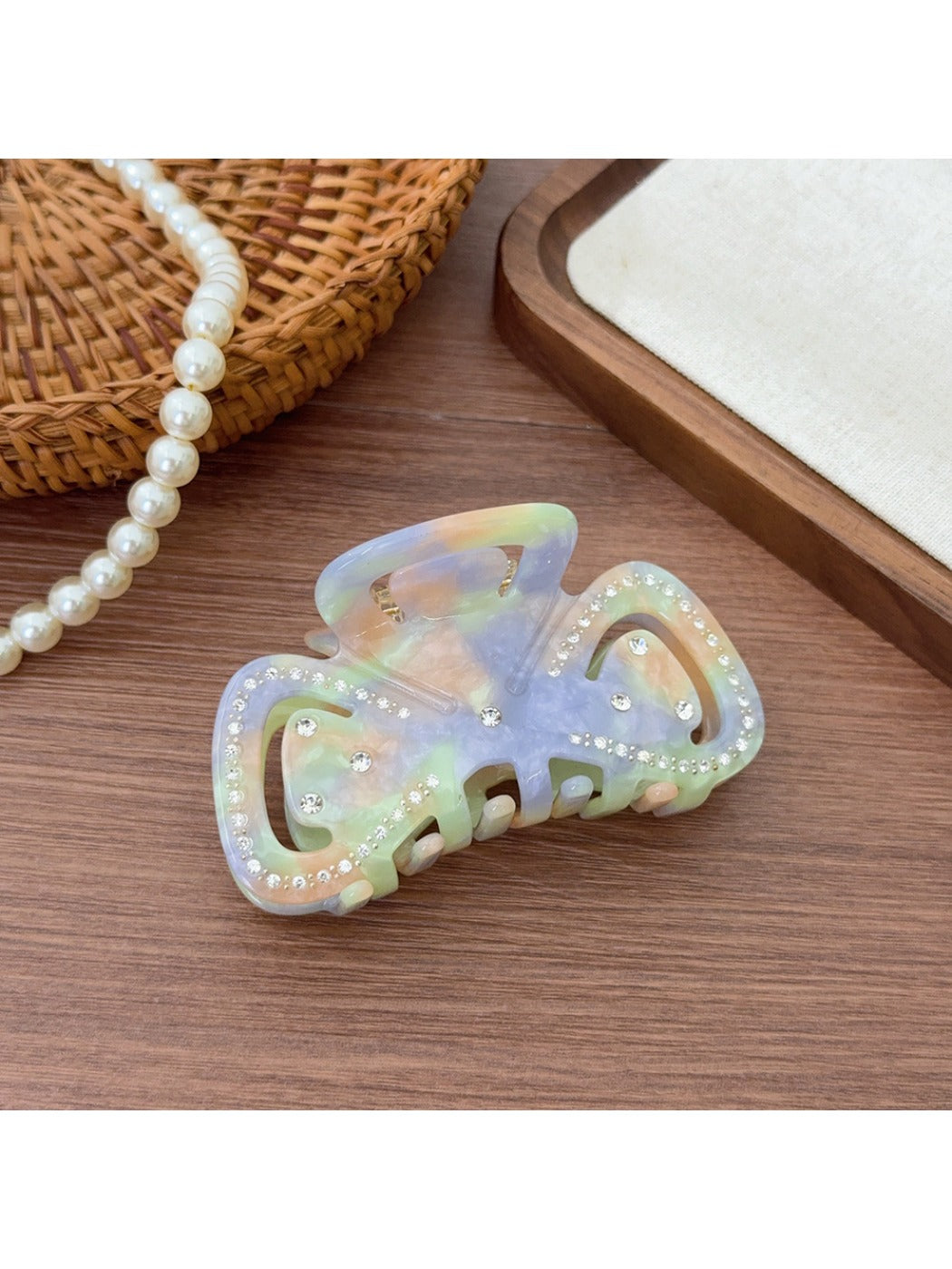 Beau - Pastel Bow Design Claw Clip