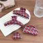 Beau - Plaid Color Block Hair Claw Clip