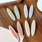 Beau - Pointed Ends Ring Accent Duckbill Hair Clip