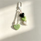 Keypus - Modern Minimalist Heart Bag Charm Keychain