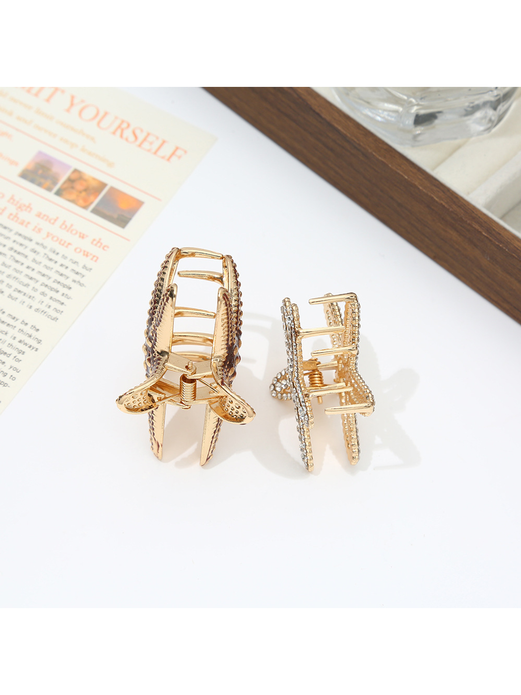Beau - Ocean Style Starfish Alloy Claw Hair Clip