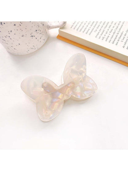 Beau - Acrylic Bow Shaped Decorative Hair Claw Clip