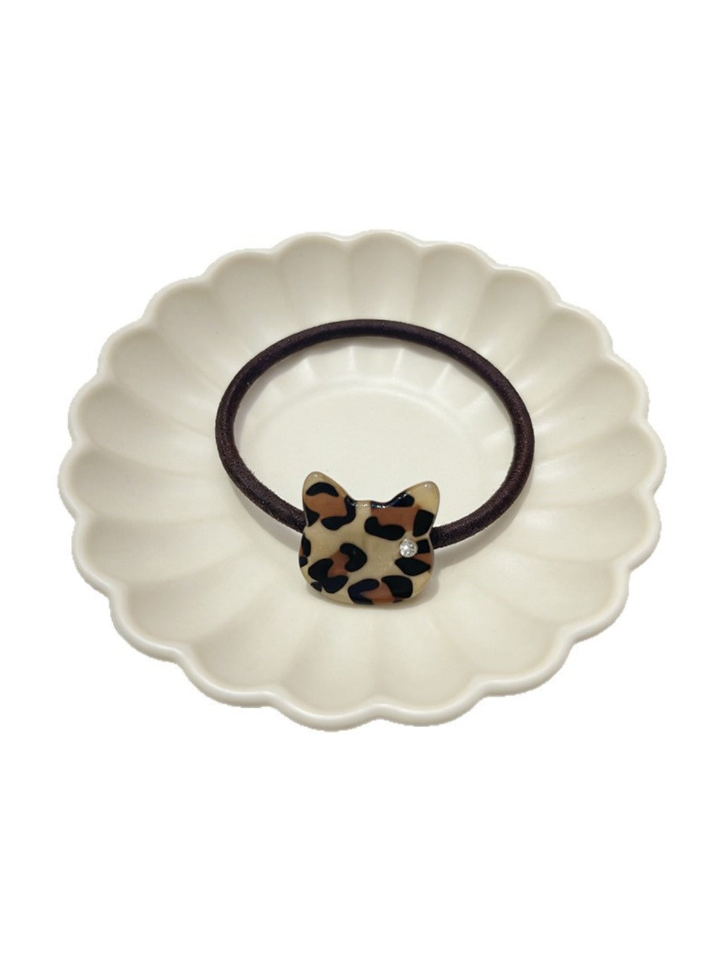 Gifty - Cute Leopard Print Hair Tie