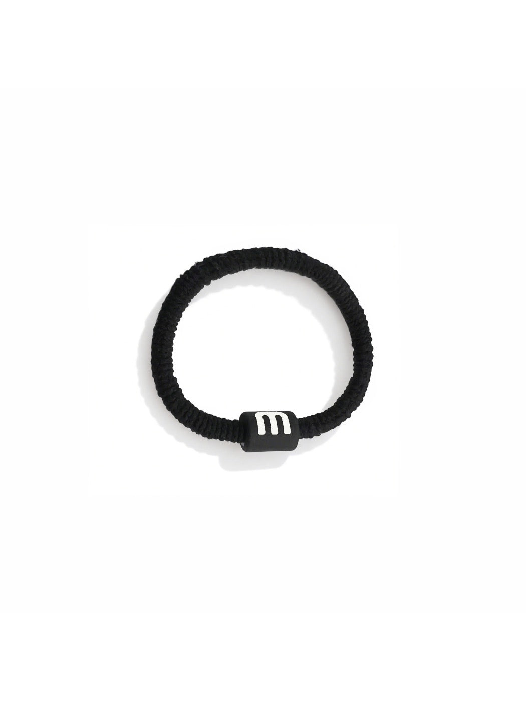 Gifty - Simple Letter M Hair Tie