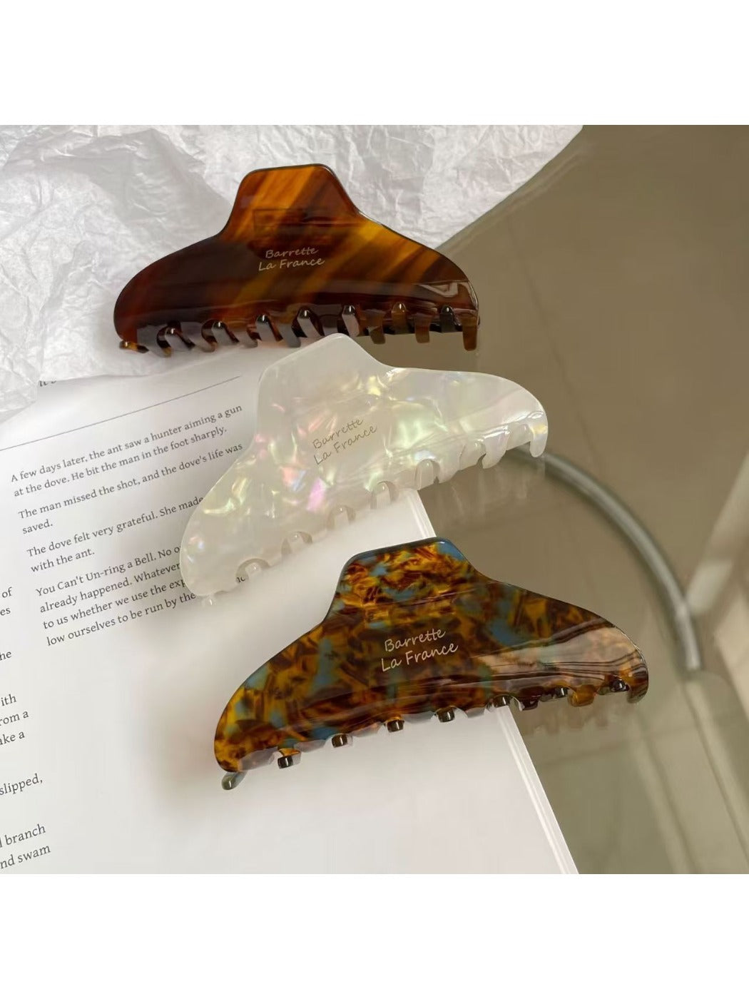 Beau - Elegant Modern Acetate Hair Clip