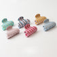 Beau - PVC Striped Pattern Curved Claw Clip