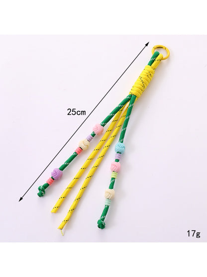 Keypus - Candy-Colored Beaded Chain Keychain