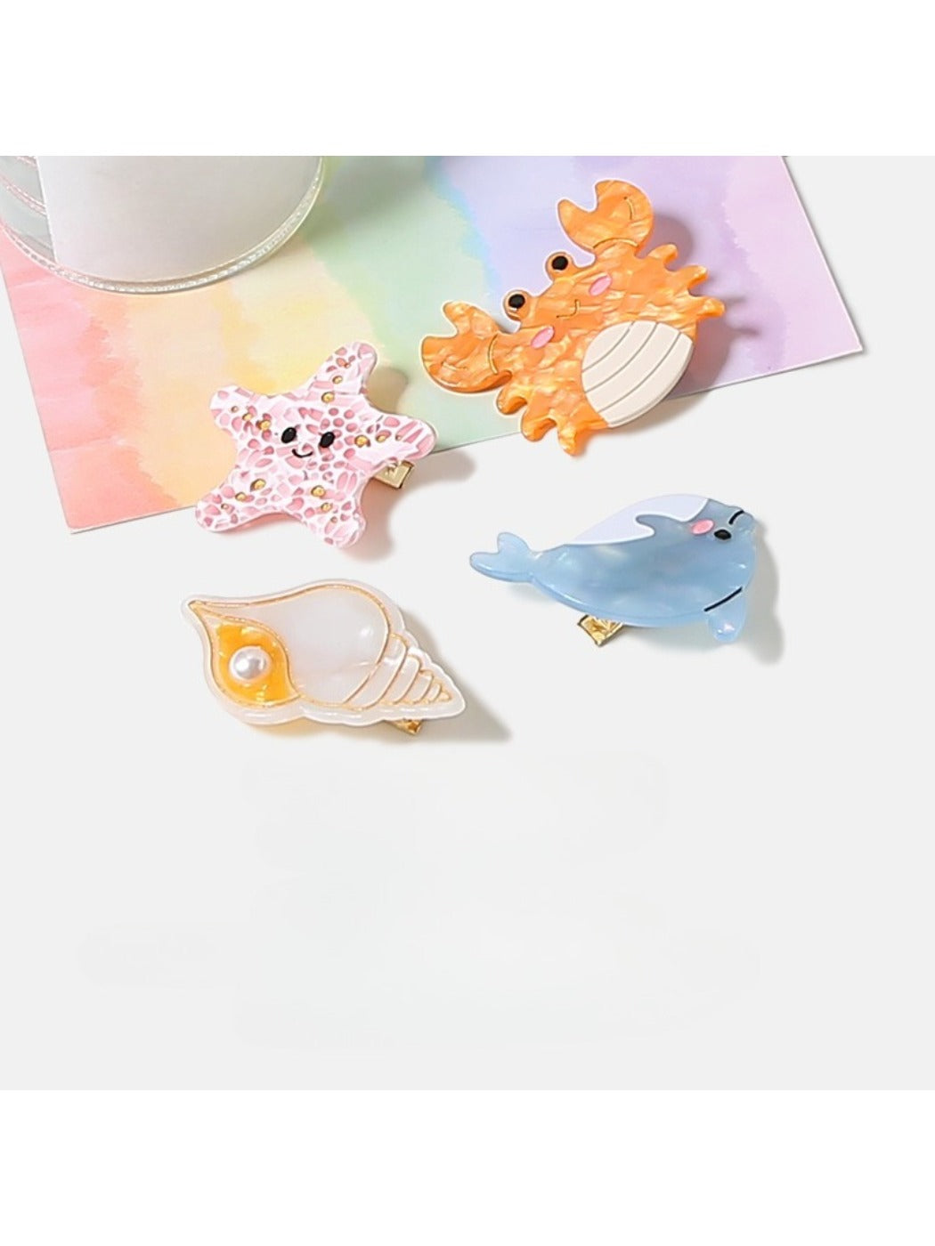 Beau - Cute Ocean Creature Shaped Hair Clip