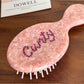 Camerow - Pink Cushion Hair Brush Small Portable