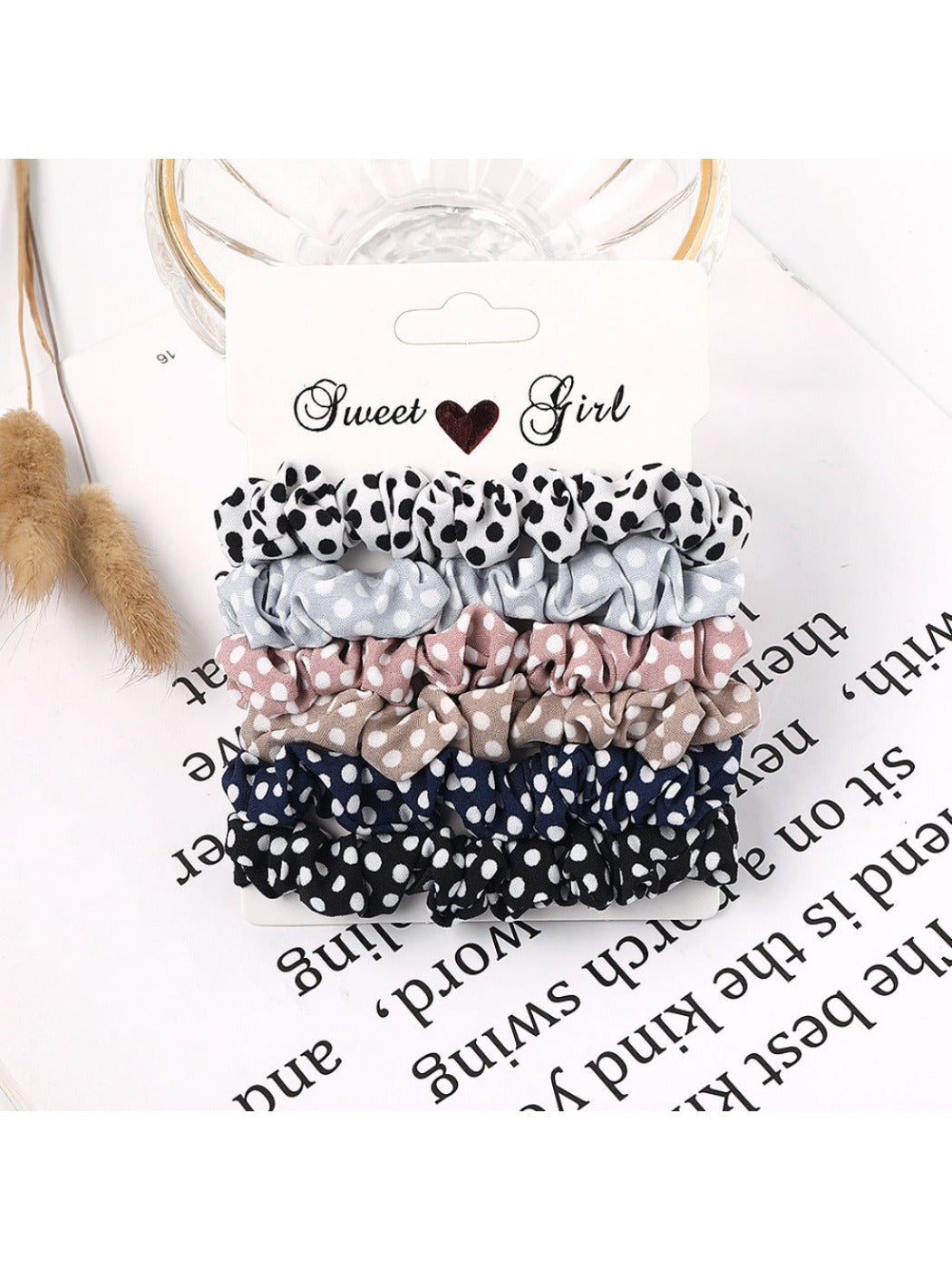 Gifty - 6 Pack High Elastic Hair Ties