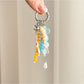 Keypus - Ocean Shell Beaded Decorative Bag Charm Keychain