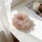 Gifty - Polyester Mesh Edge Floral Print Scrunchie