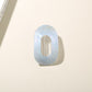 Beau - Oval Acetate Geometric Hair Clip