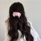 Beau - Minimal Pleated Satin Finish Banana Clip