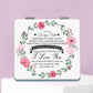 Mirroray - Floral Wreath Foldable Compact Makeup Mirror