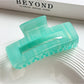 Beau - Geometric Hollow Acrylic Claw Hair Clip