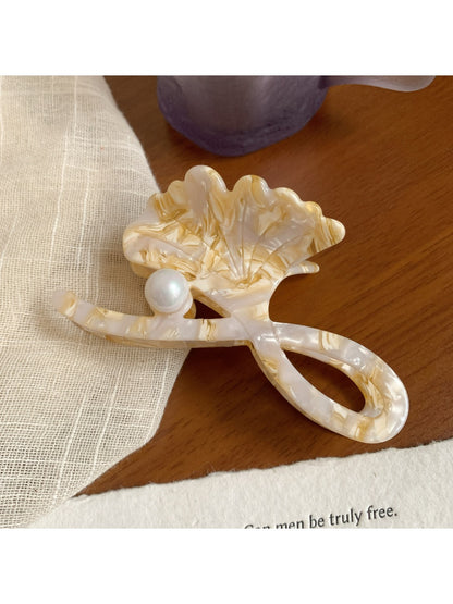 Beau - Leaf Shape Hair Claw Clip